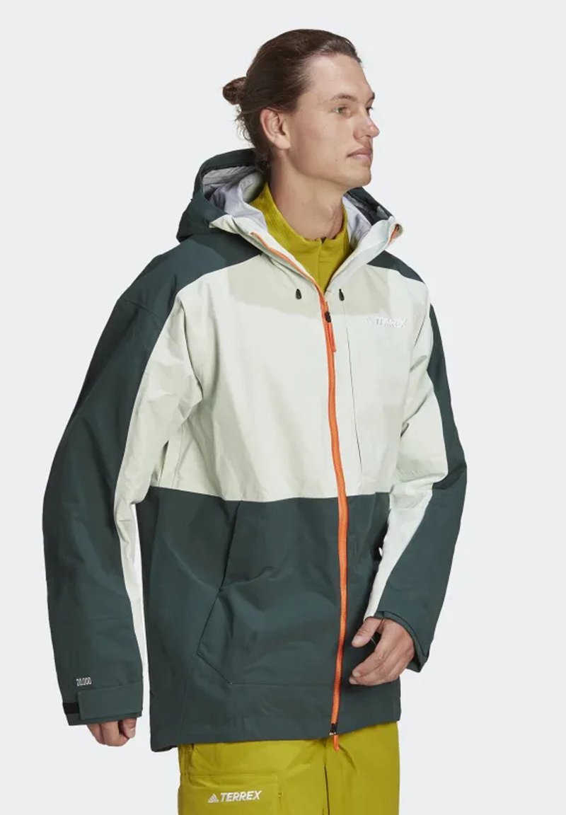 adidas Sport Outdoorjas - groen dessin