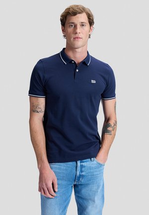 Lee SHORT SLEEVE REGULAR FIT - Polosärk - navy