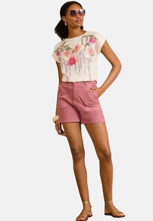 Love & Roses PETITE - Tricou cu imprimeu - ivory floral