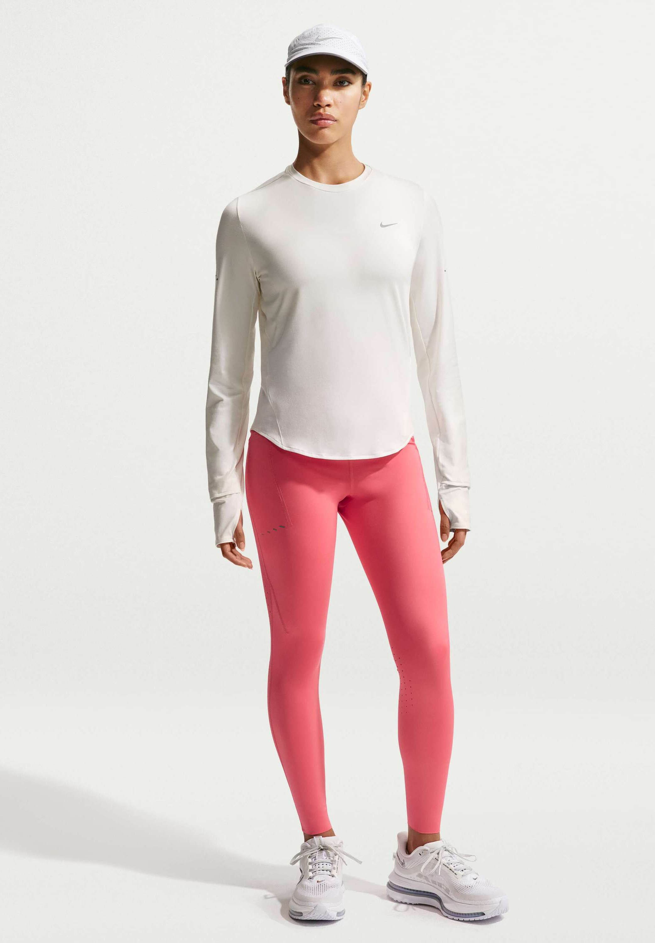 coral nike pants