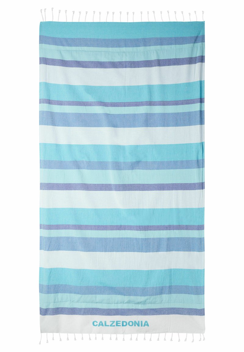 Calzedonia BEACH TOWEL Beach towel blue stripes/light blue Zalando.ie