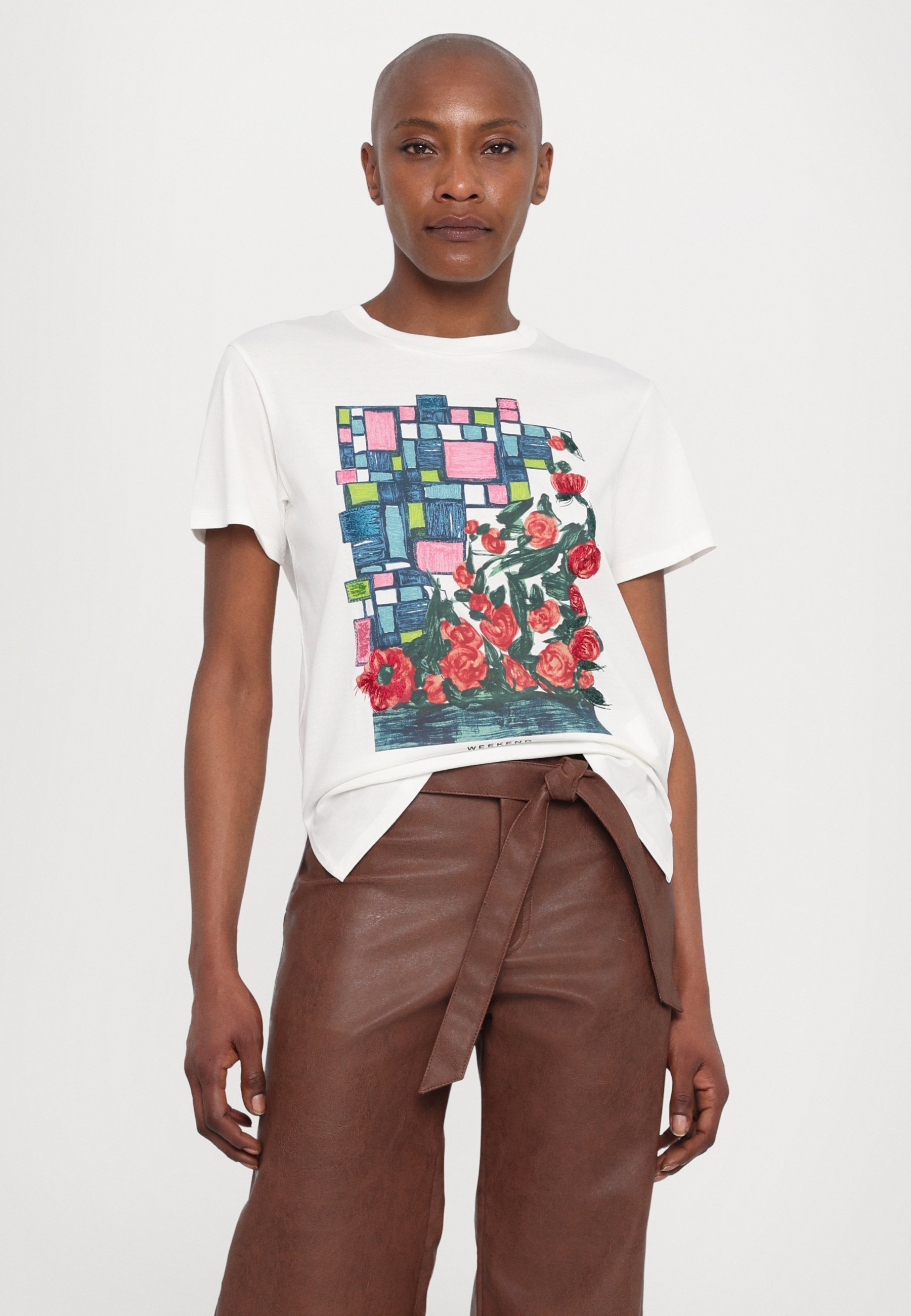 WEEKEND MAX MARA [ボビー] コットン ジャージー Tシャツ BOBBY Max Mara Weekend】BOBBY コットン ジャージー Tシャツ (Weekend