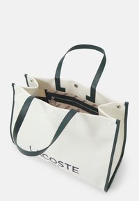 Lacoste HERITAGE  - Pirkinių krepšys - farine/sinople