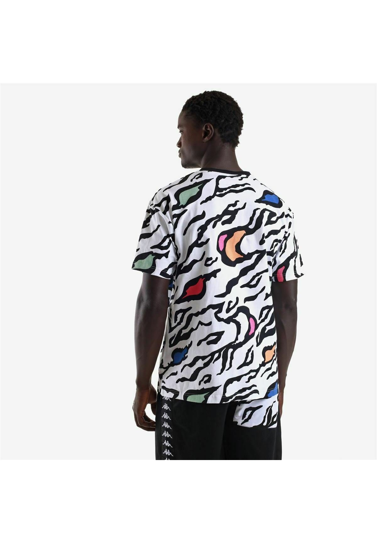 Kappa COMPLETO ESTIVO - Shorts - white graphik/bianco - Zalando.it