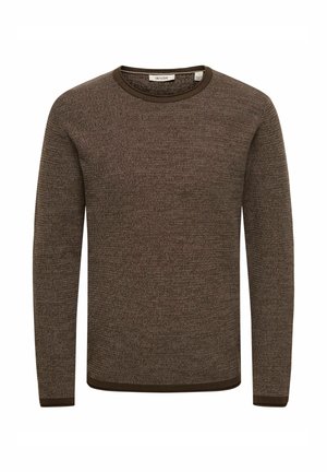 Only & Sons, ONSERIC REG 12 STRUC CREW KNIT NOOS - Пуловер - demitasse