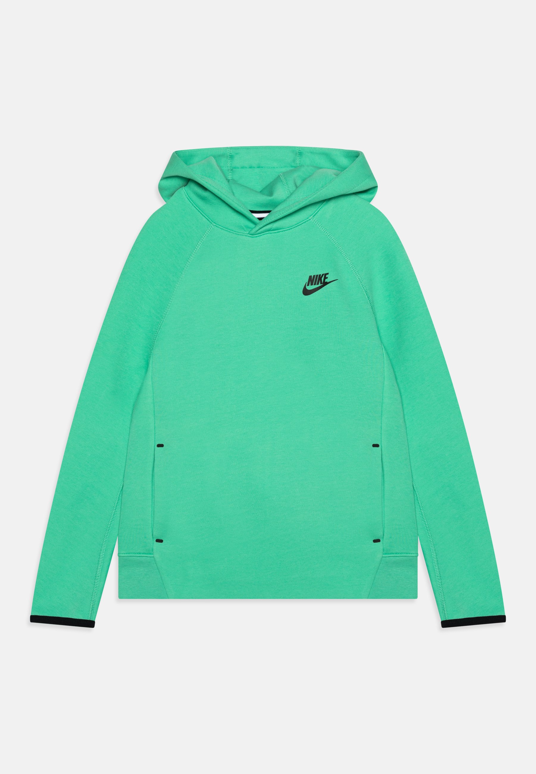 nike funnel neck hoodie green