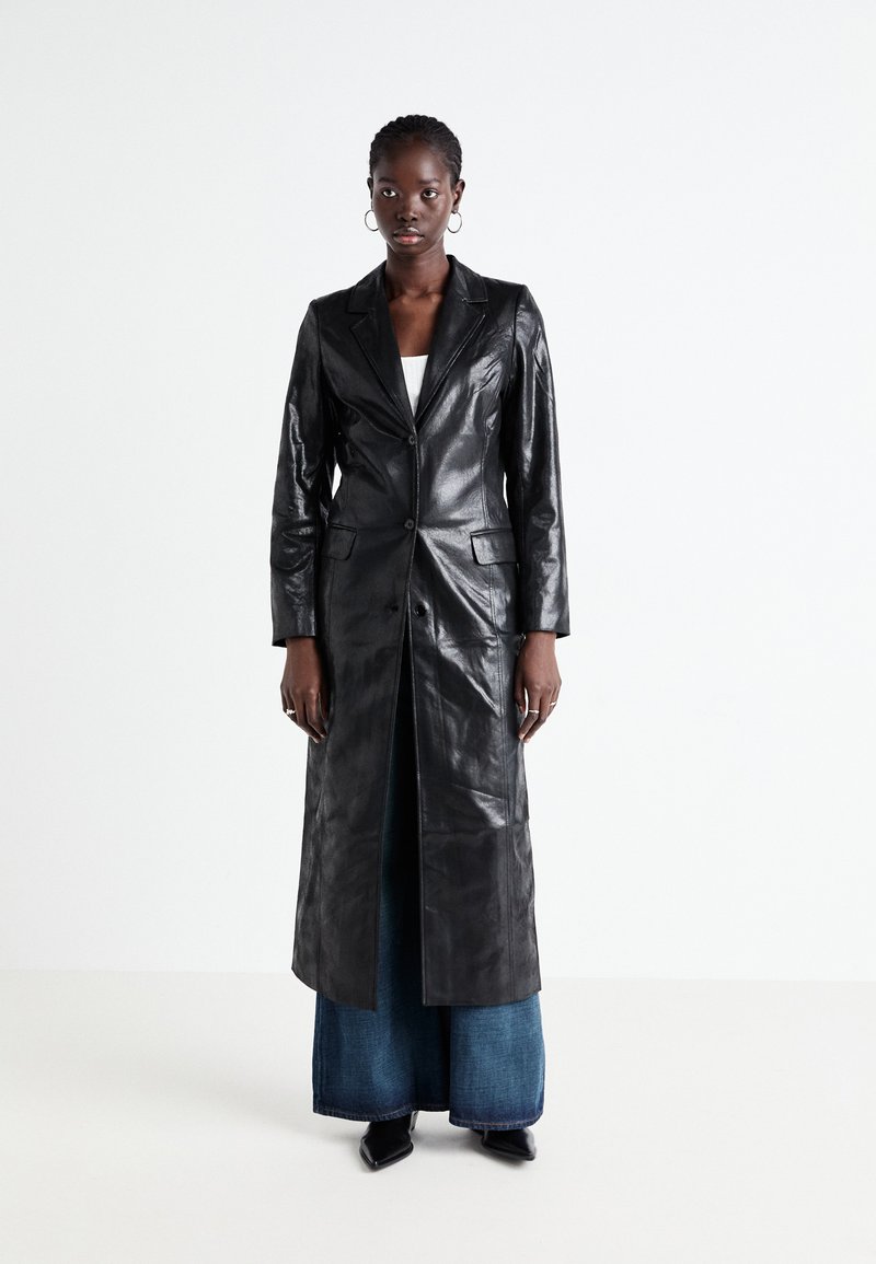 Weekday NANCY COAT - Klassinen takki - shiny black