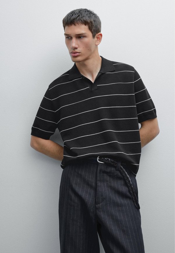 STRIPED WITH SHORT SLEEVES  - Polo shirt