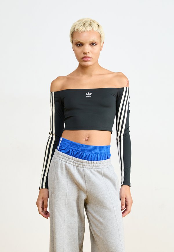 ADICOLOR OFF SHOULDER LONG SLEEVE LONG-SLEEVE - Long sleeved top