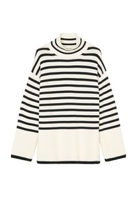 Niet geselecteerd, striped creamy white