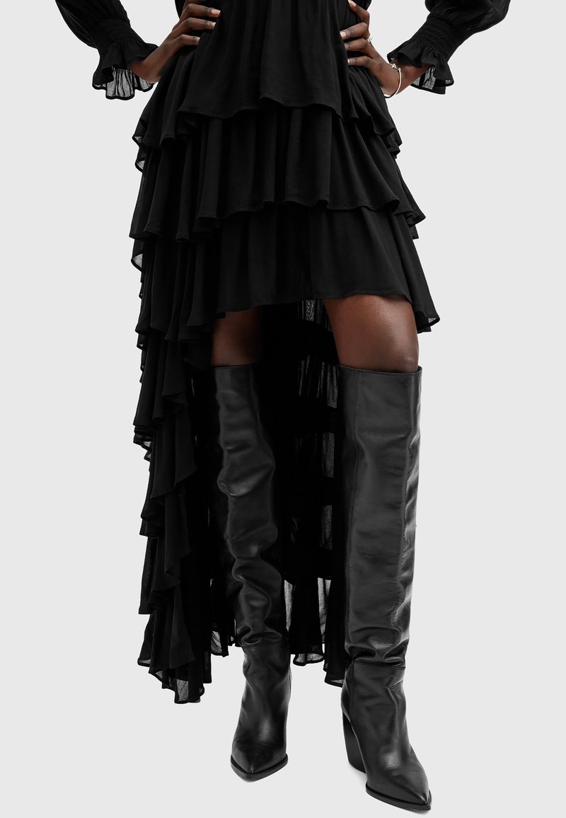 open lace back dress At Ease Camo Boots main image 0