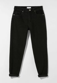 Bershka Relaxed fit -farkut - black
