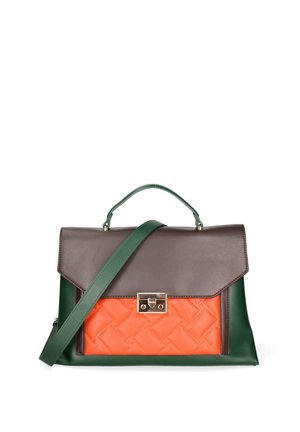 Diana&Co, Handtasche - dark green and red