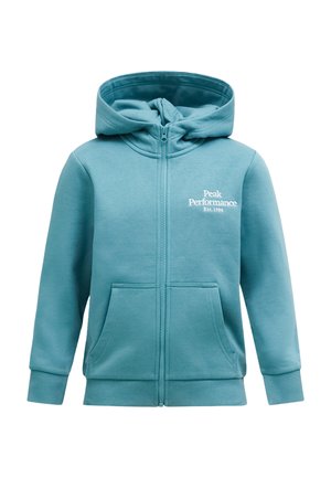 ORIGINAL - Sweat zippé - tuerkis
