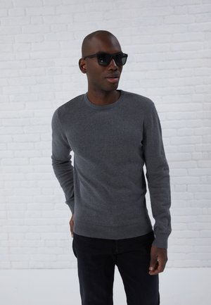 Jumper - dark grey melange