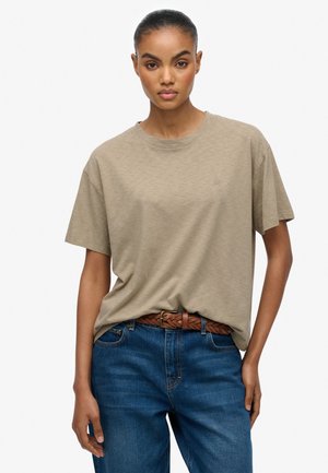T-shirt basic - winter twig beige
