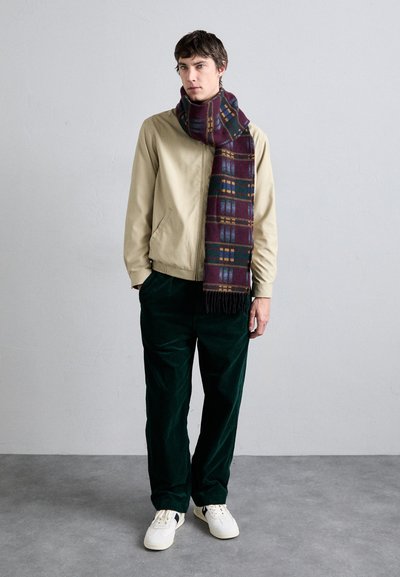 Polo Ralph Lauren SCARF OBLONG UNISEX - Écharpe - wine multi