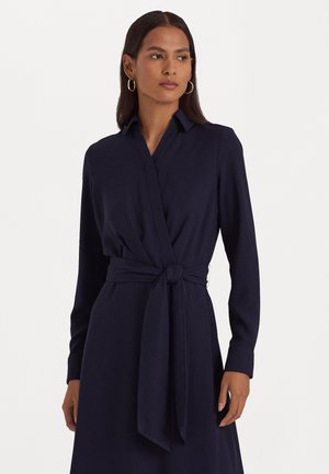 ROWELLA LONG SLEEVE DAY DRESS - Skjortekjole - lighthouse navy
