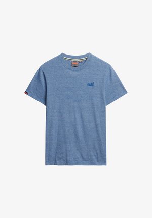 Superdry & Co, VINTAGE LOGO - Basic T-shirt - ocean blue feeder