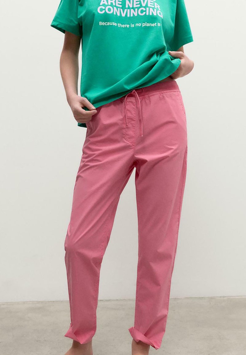 Ecoalf Broek donkerroze Ecoalf Broek donkerroze