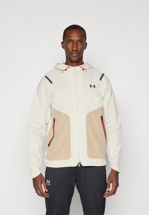 UNSTOPPABLE JACKET - Jakna za nošenje na otvorenom - summit white/city khaki/black