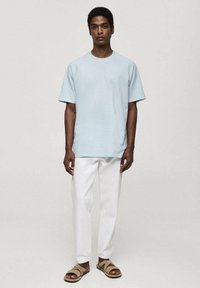 Mango T-paita - light blue