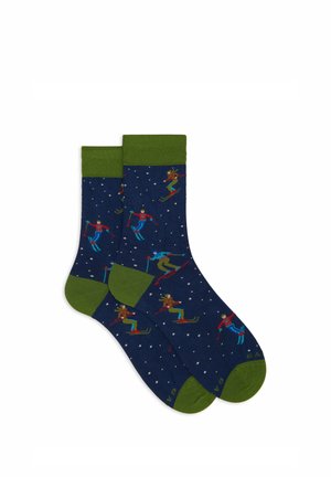 CORTE FANTASIA SCIATORI - Socks - blue