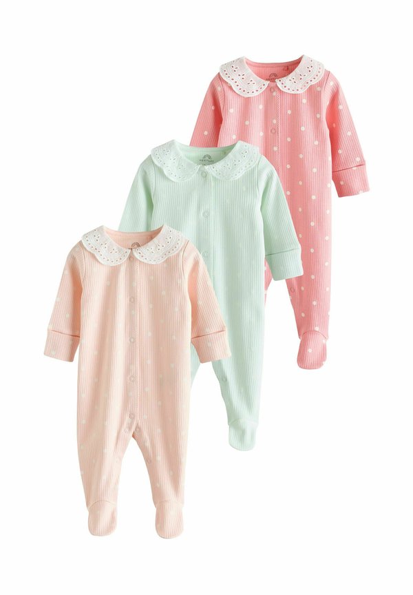 REGULAR FIT - COLLAR 3 PACK - Strampler