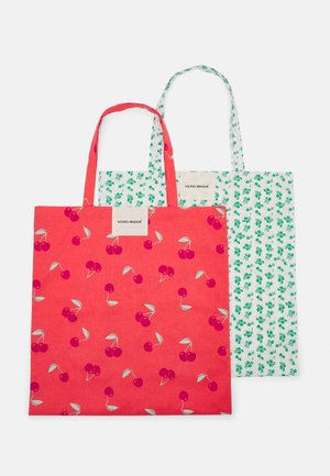 VMMELODI SHOPPING NET 2 PACK - Shopping bag - red/green
