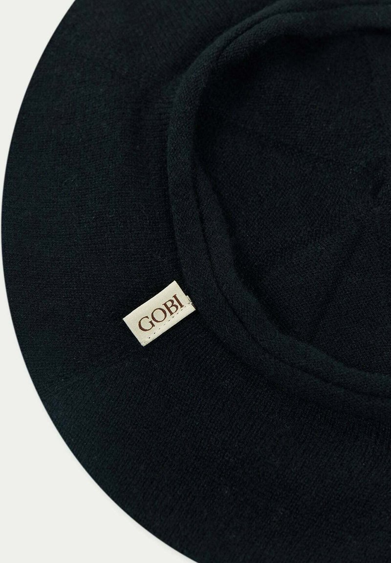 GOBI Cashmere BERET - Beanie - black - Zalando