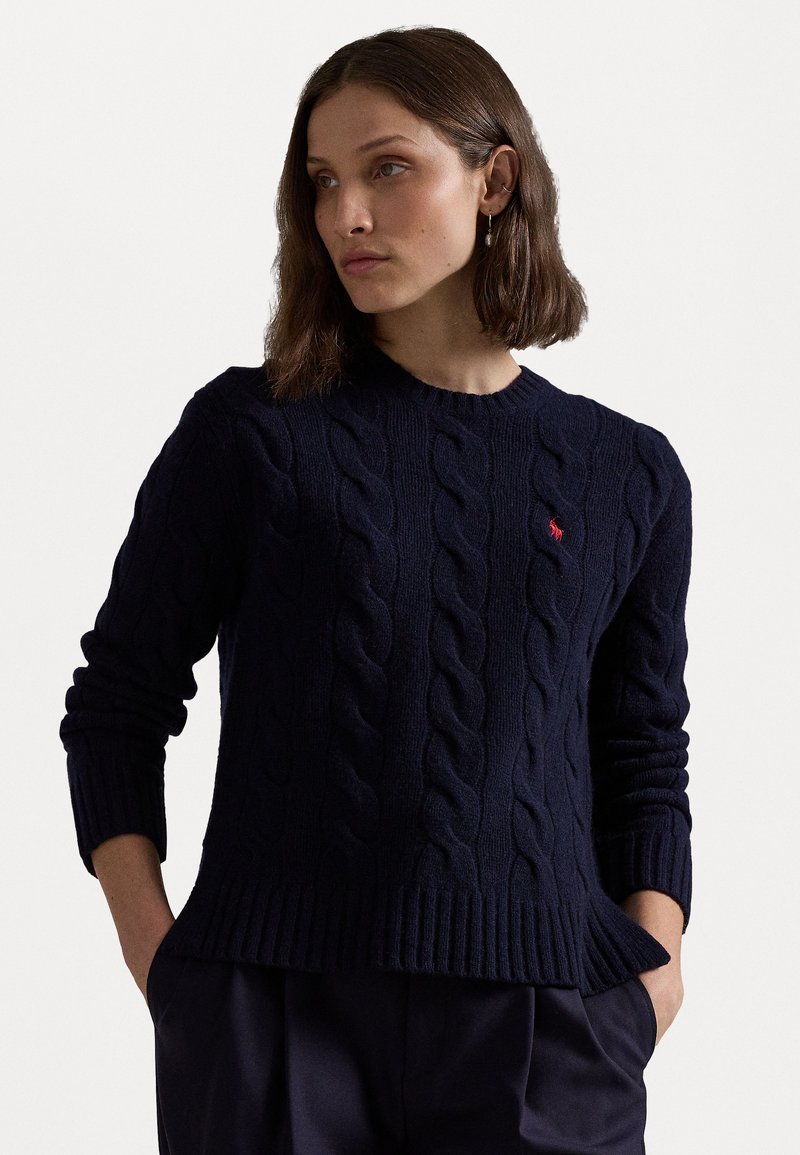 Polo Ralph Lauren CLASSIC LONG SLEEVE - Džemperis - hunter navy