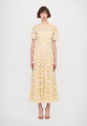 DAISY WAVE ANKLE GOWN - Vestido de fiesta - buttermilk