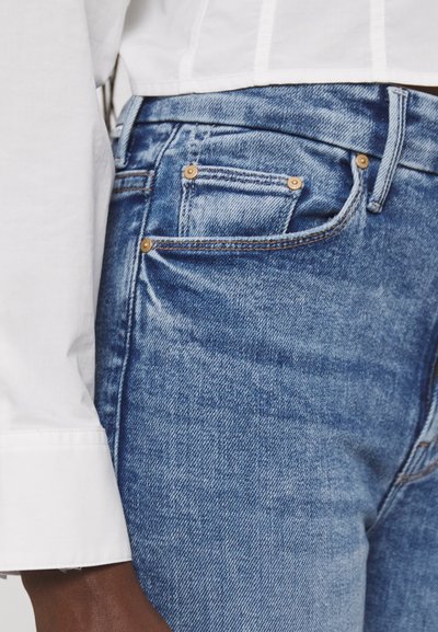 Mother ON THE ROAD - Skinny-Farkut - blue denim