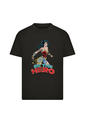 Print T-shirt - schwarz