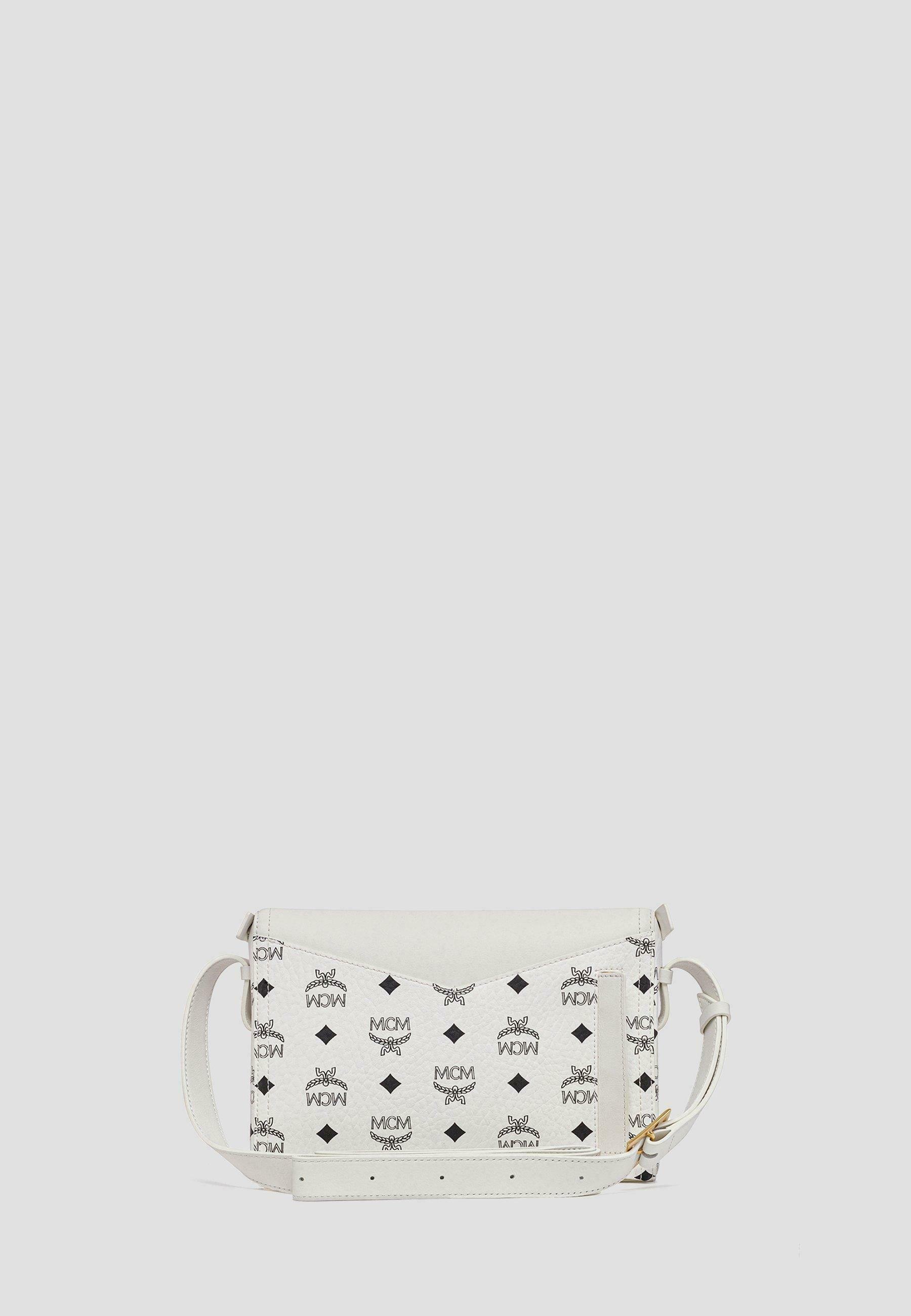 MCM DIAMANT MIX SHOULDER - Cross body bag - white - Zalando