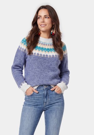 usha, Strickpullover - navy multicolor