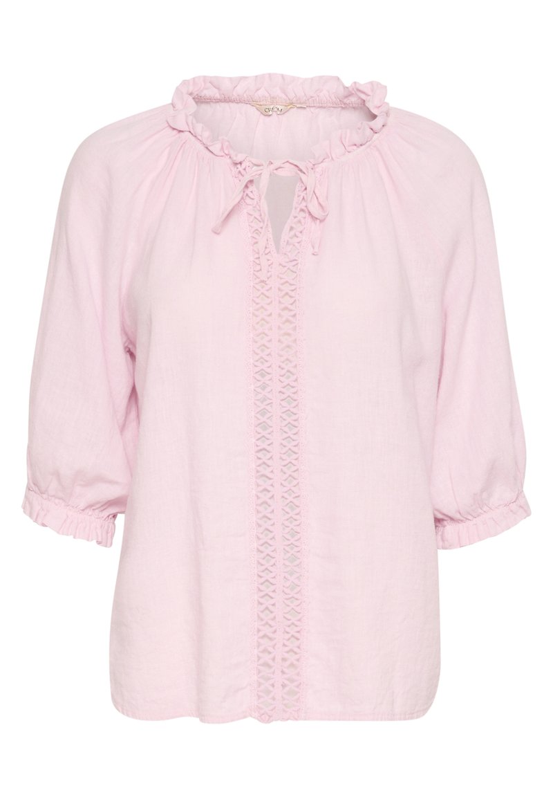 Cream Blouse roze