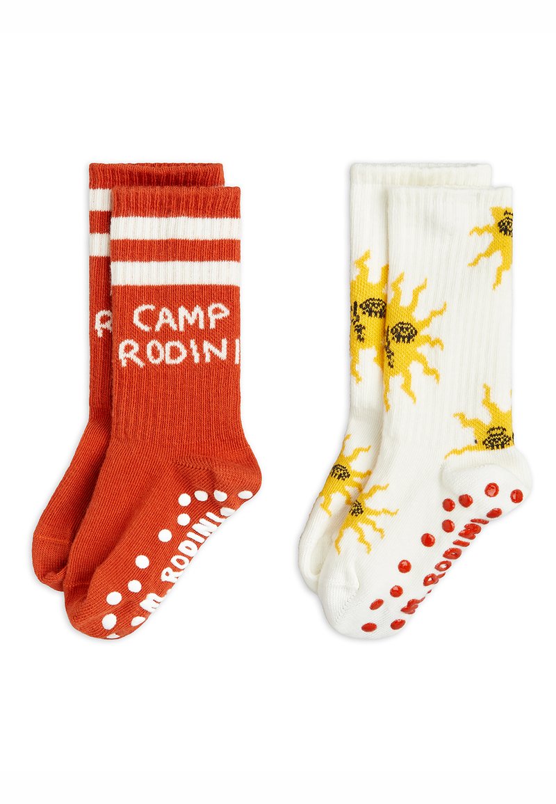 Mini Rodini - SUN ANTI SLIP SOCKS 2 PACK UNISEX - Calcetines - multi, Ampliar
