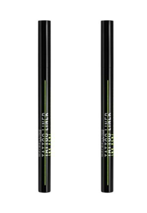 LOT DE 2 - LINER INK PEN TATTOO - Eyeliner - noir