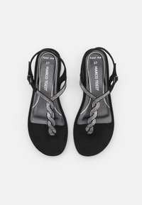 Marco Tozzi T-bar sandals - black