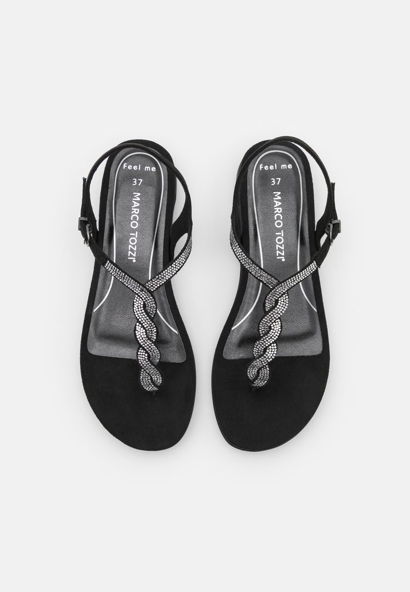 Damen Sneaker | Marco Tozzi Zehentrenner black/schwarz - MT30746 Damen Sneaker | Marco Tozzi Zehentrenner black/schwarz - MT30746