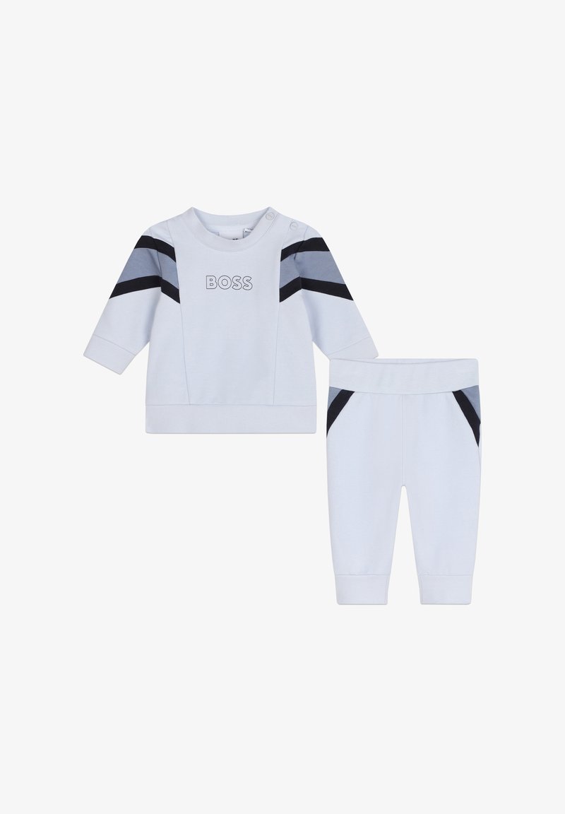 BOSS Kidswear SET 2 PIÈCES - Survêtement - ciel