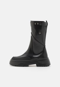 PAMELON - Bottes à plateau - black