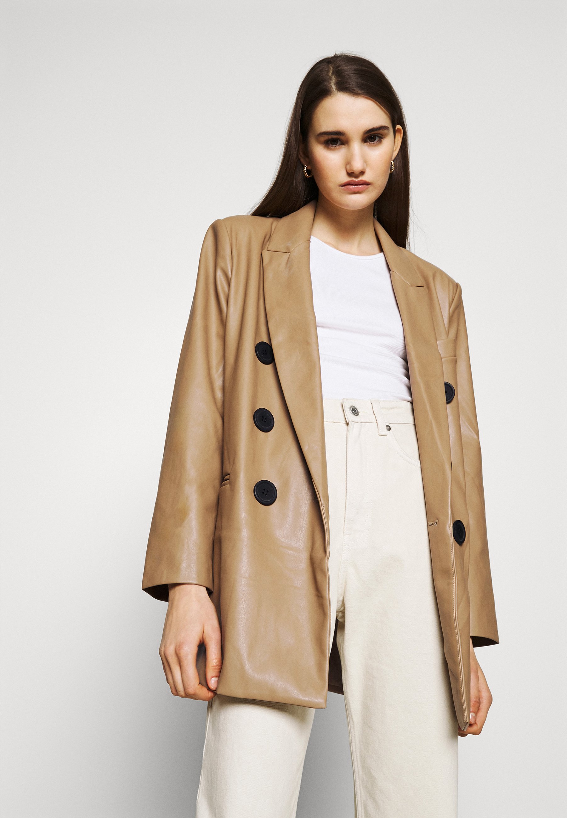 river island camel jacket
