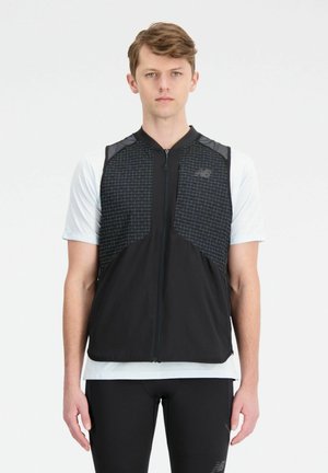 IMPACT RUN LUMINOUS PACKABLE - Chaleco - black