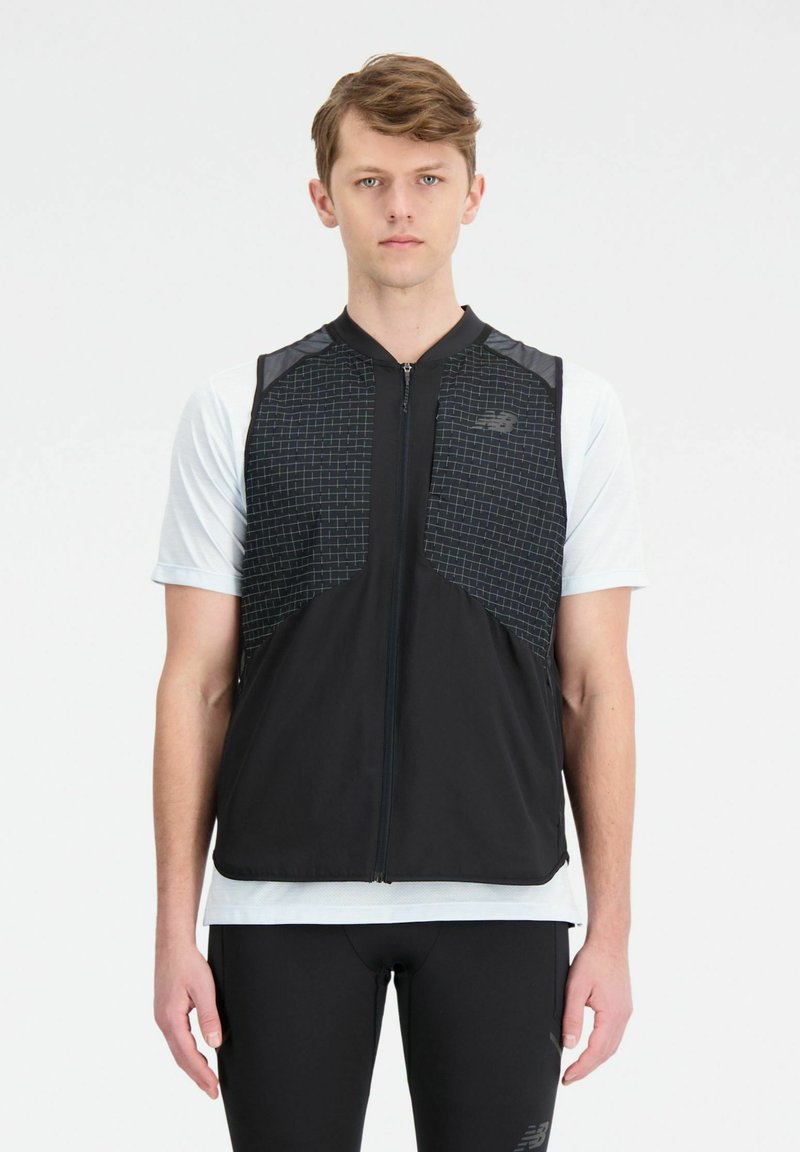 New Balance Bodywarmer antraciet