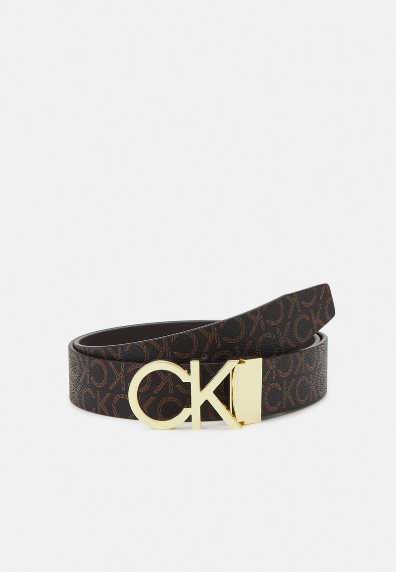 Calvin Klein NEW MONO BELT Gürtel brown monogram/braun Zalando.de