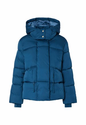 LIU JO, LIU JO OVERSIZED JACKET WITH HOOD - Winterjacke - Blue