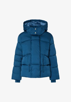 LIU JO, LIU JO OVERSIZED JACKET WITH HOOD - Winterjacke - Blue