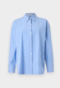 OVERSIZED TIE BACK SHIRT - Paitapusero - light blue